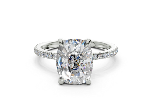 Seville Elongated Cushion Engagement Ring