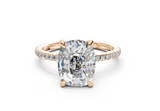 Seville Elongated Cushion Engagement Ring