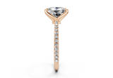 Seville Elongated Cushion Engagement Ring