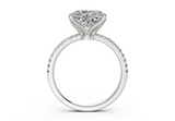 Freesia Heart Engagement Ring