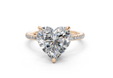 Freesia Heart Engagement Ring