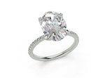 Freesia Oval Engagement Ring