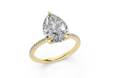 Freesia Pear Engagement Ring