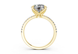 Freesia Round Engagement Ring