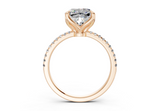 Freesia Square Cushion Engagement Ring