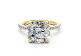 Freesia Square Radiant Engagement Ring