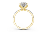 Freesia Square Radiant Engagement Ring