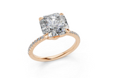 Freesia Square Radiant Engagement Ring