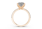 Freesia Square Radiant Engagement Ring