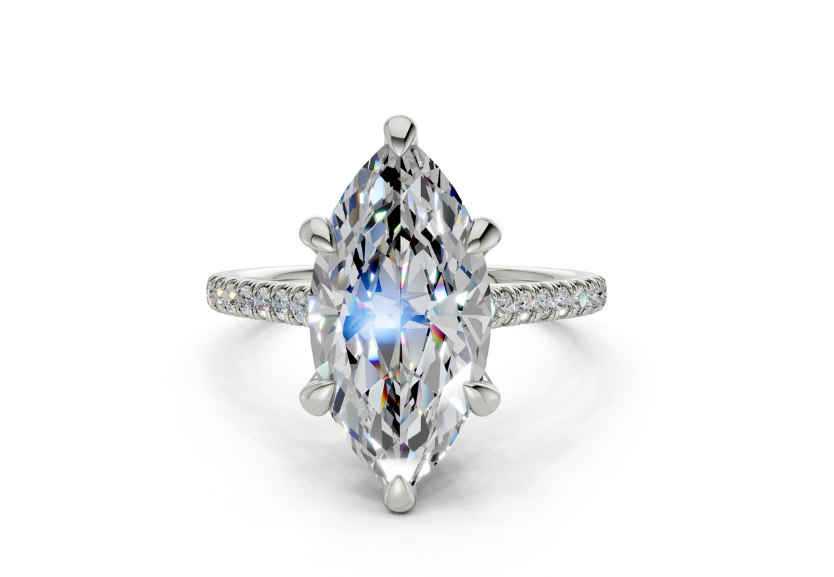 Irisia Marquise Engagement Ring