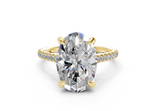 Irisia Oval Engagement Ring