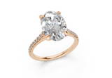 Irisia Oval Engagement Ring