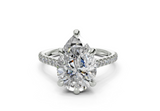 Irisia Pear Engagement Ring