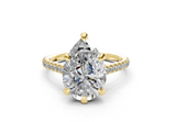 Irisia Pear Engagement Ring