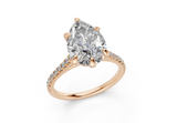 Irisia Pear Engagement Ring