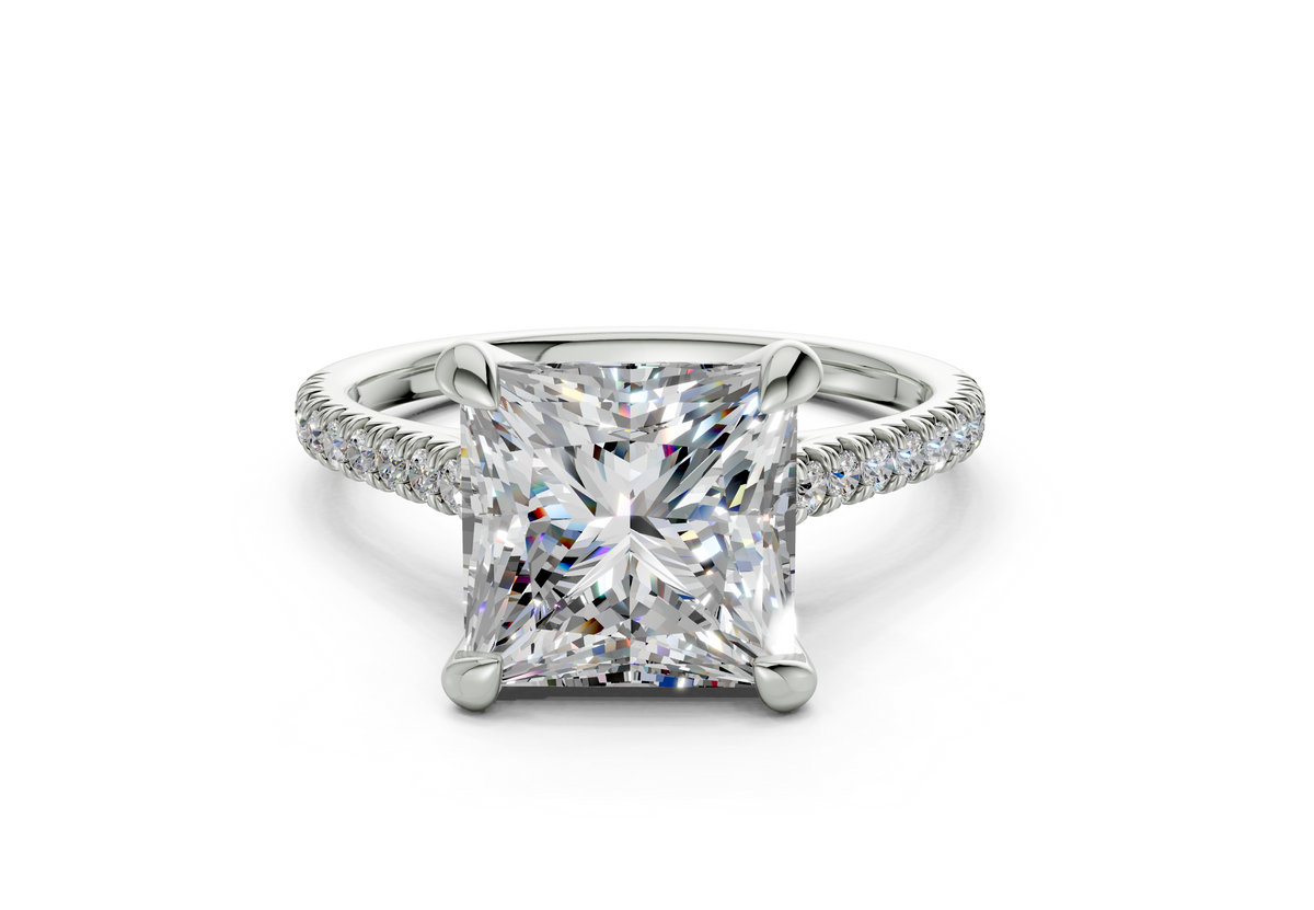 Irisia Princess Engagement Ring