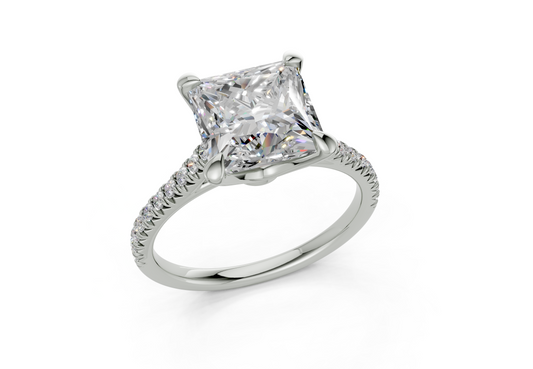 Irisia Princess Engagement Ring