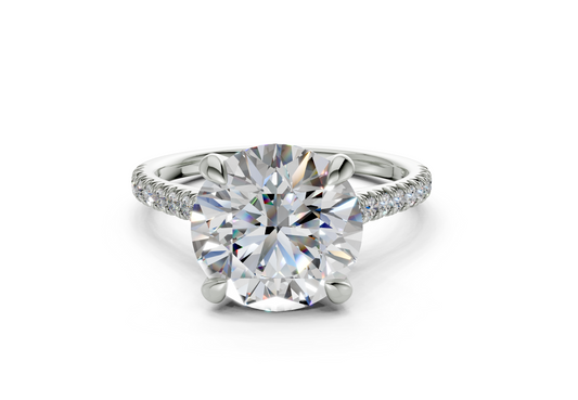 Irisia Round Engagement Ring