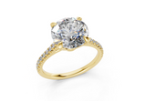 Irisia Round Engagement Ring