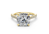 Irisia Square Cushion Engagement Ring