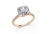 Irisia Square Radiant Engagement Ring