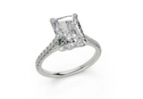 Irisia Radiant Engagement Ring