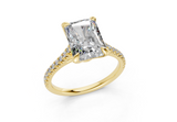 Irisia Radiant Engagement Ring