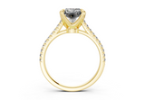 Irisia Radiant Engagement Ring