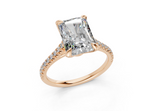 Irisia Radiant Engagement Ring