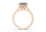 Sienna Asscher Engagement Ring