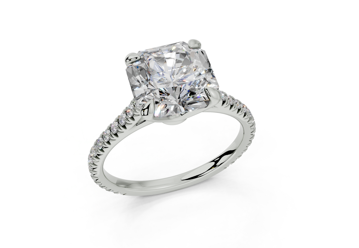 Sienna Square Radiant Engagement Ring