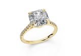 Sienna Square Radiant Engagement Ring