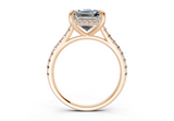 Petunia Asscher Engagement Ring