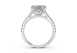 Petunia Oval Engagement Ring