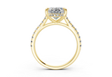 Petunia Oval Engagement Ring