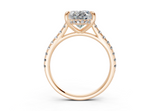 Petunia Oval Engagement Ring