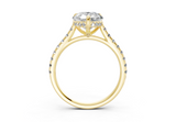 Petunia Pear Engagement Ring