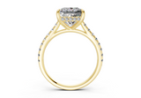 Petunia Princess Engagement Ring