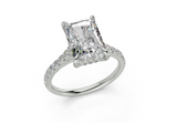 Petunia Radiant Engagement Ring