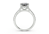 Petunia Radiant Engagement Ring