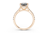 Petunia Radiant Engagement Ring