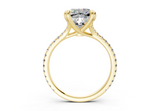 Wisteria Square Cushion Engagement Ring