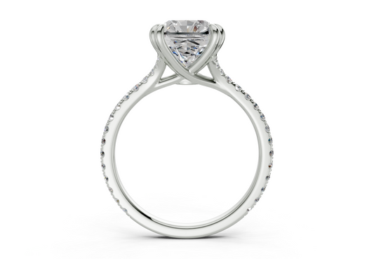 Wisteria Square Radiant Engagement Ring