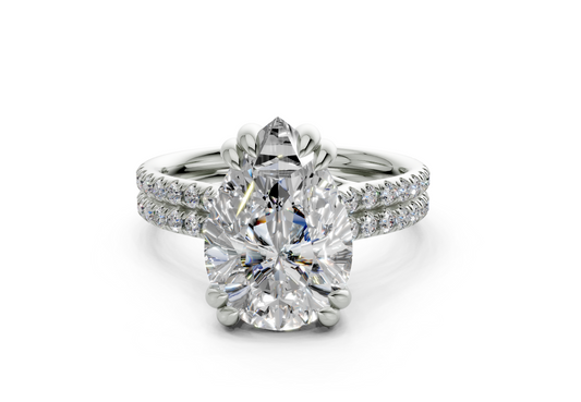 Twin Pear Engagment Ring