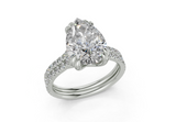 Twin Pear Engagement Ring