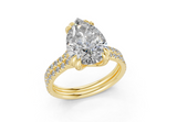 Twin Pear Engagment Ring