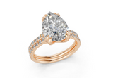 Twin Pear Engagement Ring