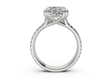 Twin Heart Engagment Ring