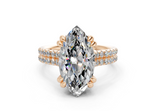 Twin Marquise Engagment Ring