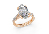 Twin Marquise Engagment Ring